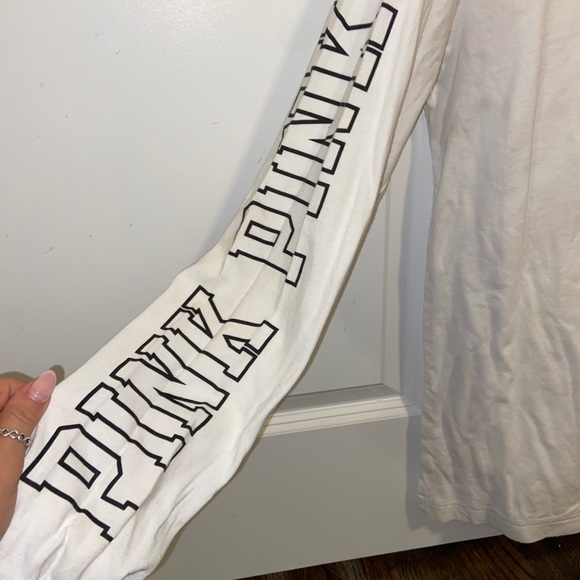 White long sleeve oversized shirt - Picture 2 of 3